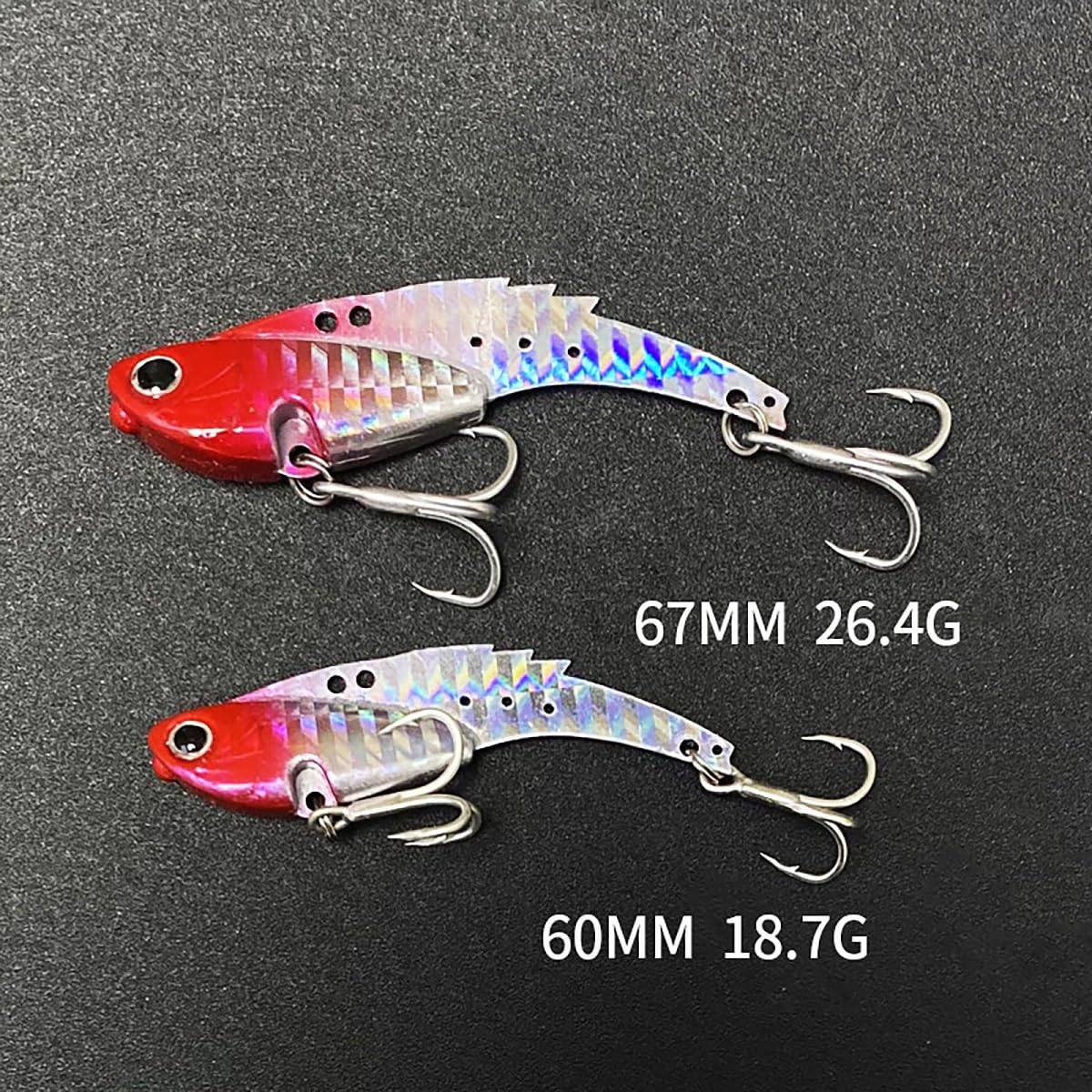 Amazon.co.jp: 6色メタルバイブレーション セットセット VIB 60MM/67MM